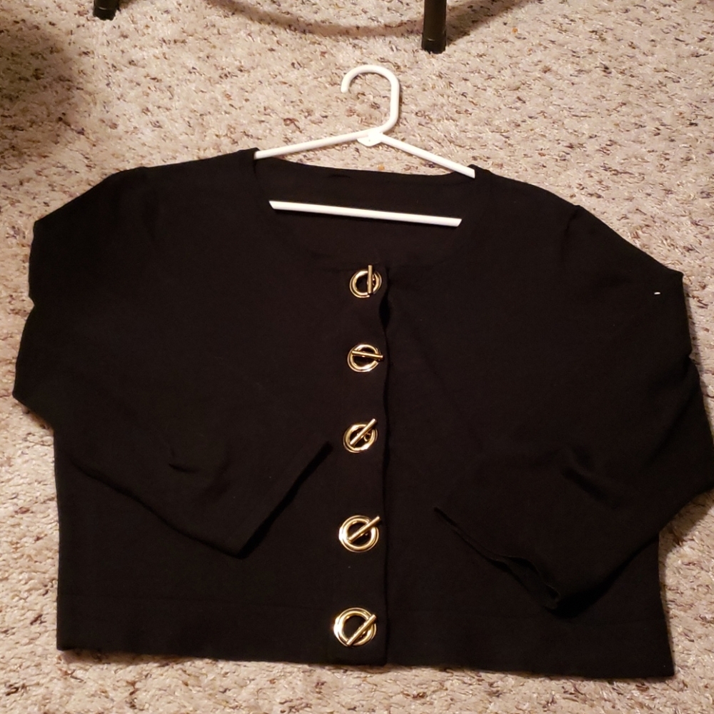 Black sweater